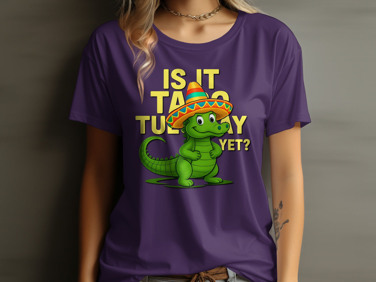 Is It Taco Tuesday Yet Fun Graphic Tee product
