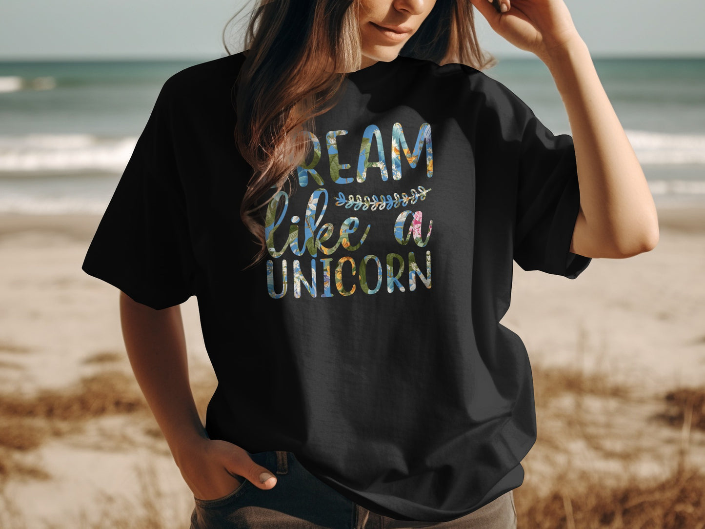 Dream Like a Unicorn Graphic T-Shirt product type