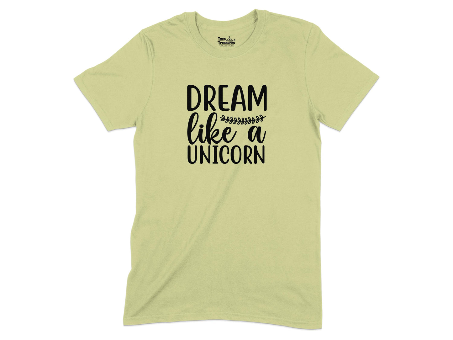 Dream Like a Unicorn Inspiring Quote T-Shirt product