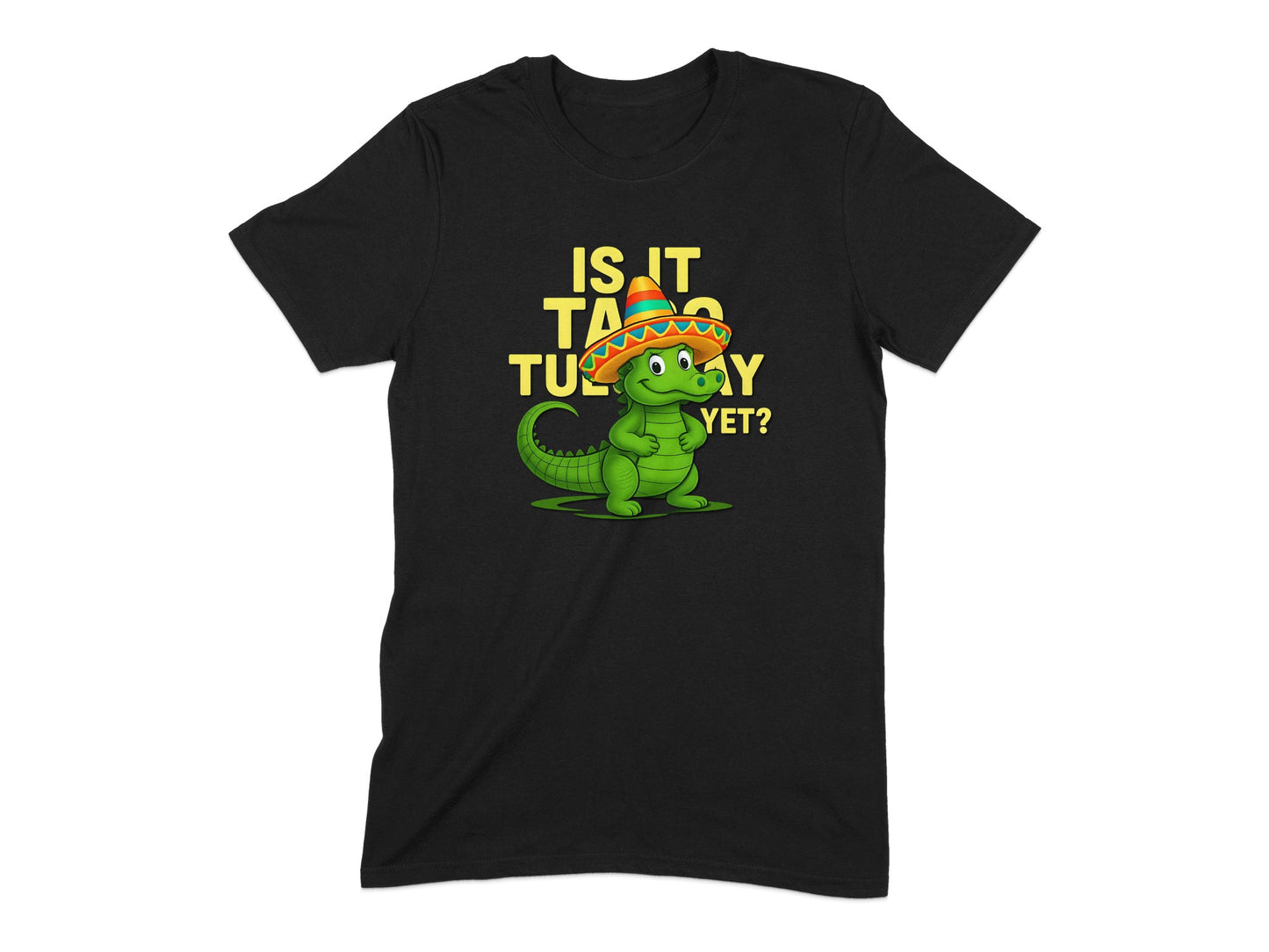 Is It Taco Tuesday Yet Fun Lizard T-Shirt product type