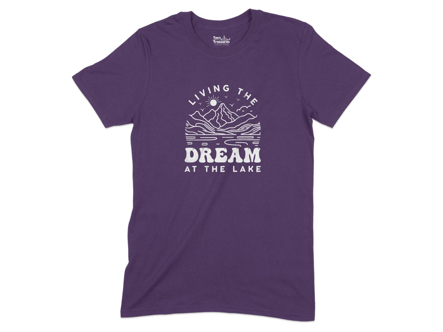 Living the Dream at the Lake Graphic T-shirt product