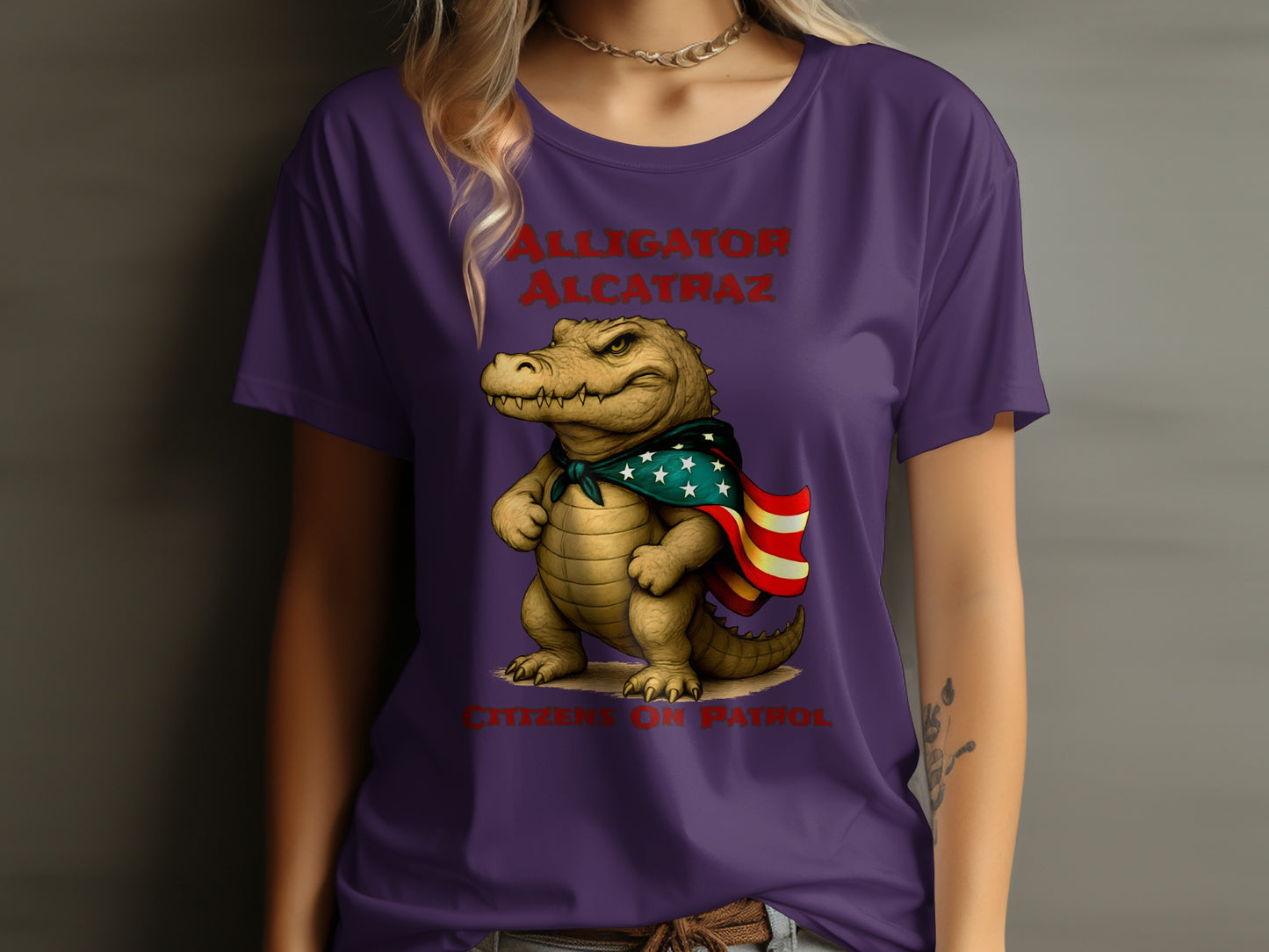 Alligator Alcatraz Citizens On Patrol T-Shirt product