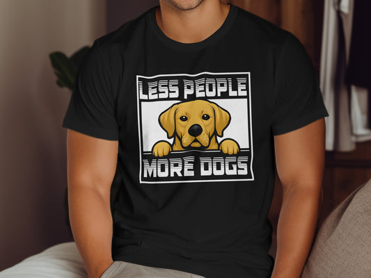 Less People More Dogs Graphic T-Shirt product