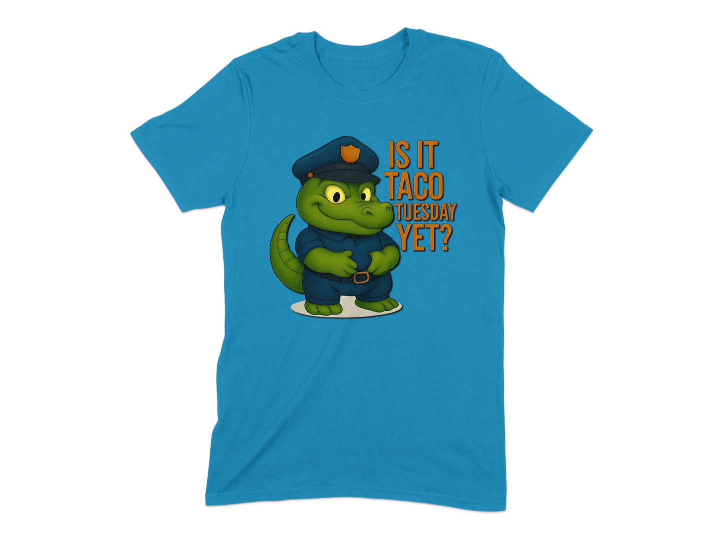 Is It Taco Tuesday Yet Cartoon Police T-Shirt product