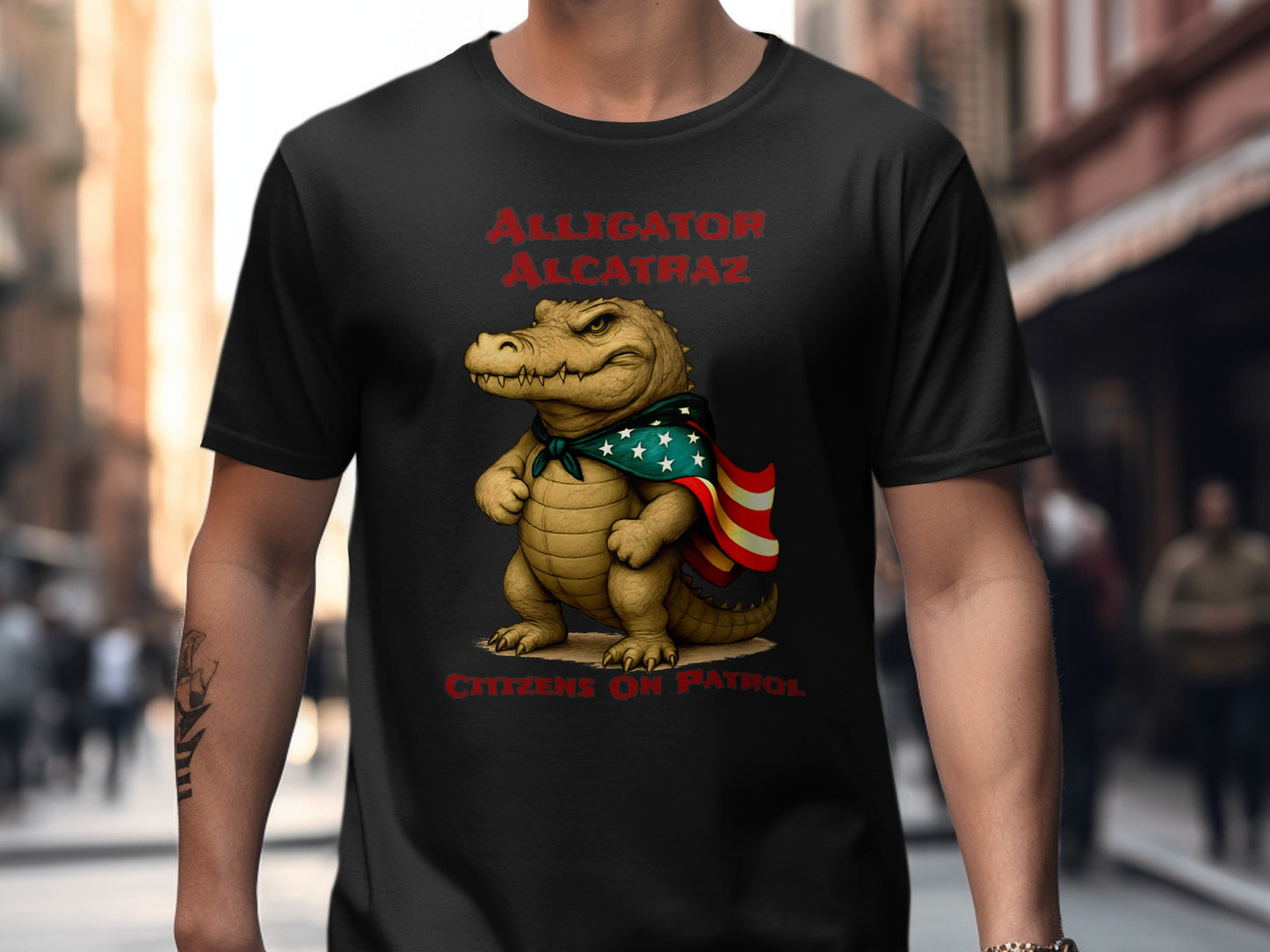Alligator Alcatraz Citizens On Patrol graphic product type