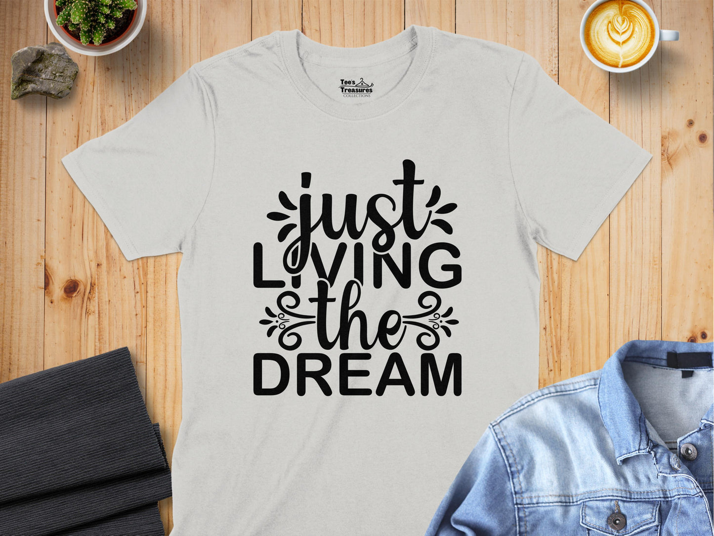 Just Living The Dream Printed T-Shirt product