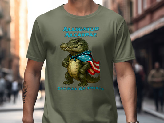 Alligator Alcatraz Citizens On Patrol T-Shirt product