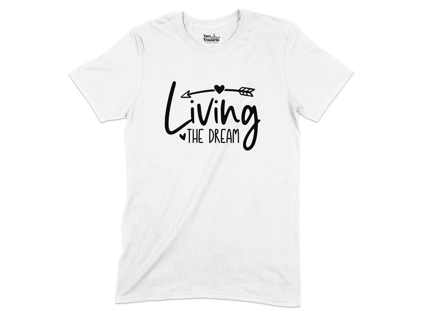 Living The Dream Graphic Tee Shirt product type