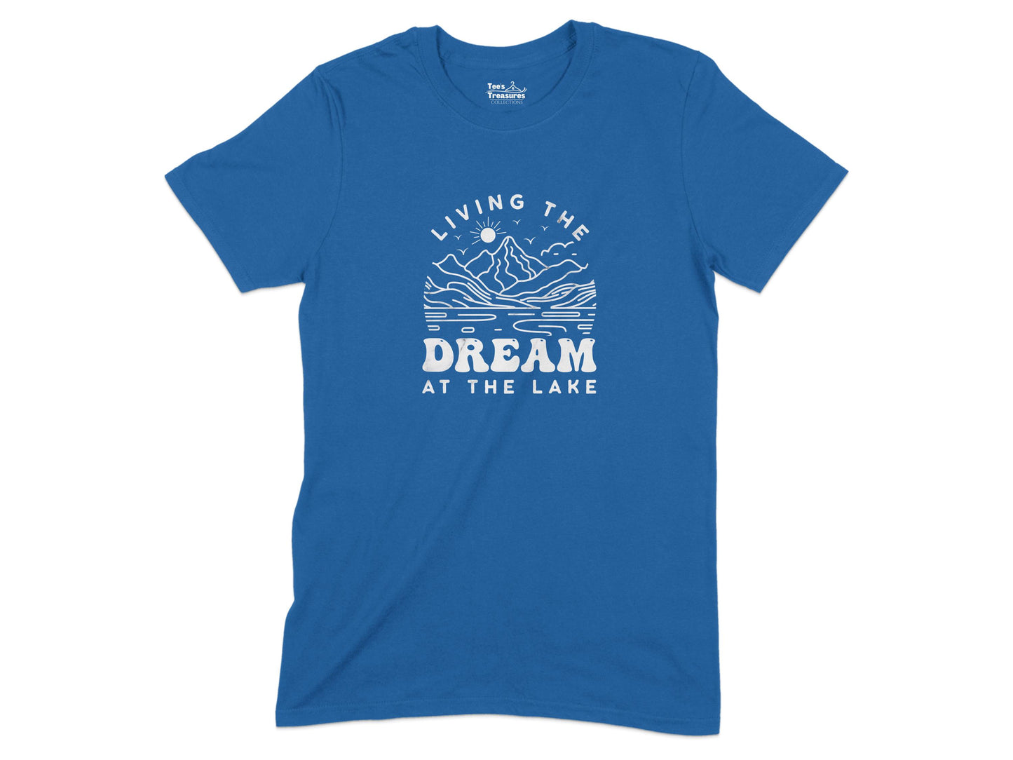 Living the Dream at the Lake Graphic T-Shirt Product
