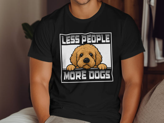 Less People More Dogs Graphic T-shirt product