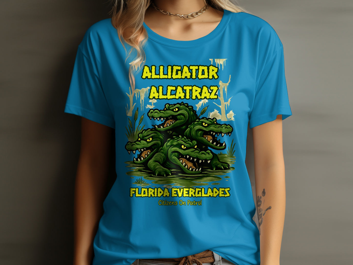 Alligator Alcatraz Florida Everglades Patrol Shirt product