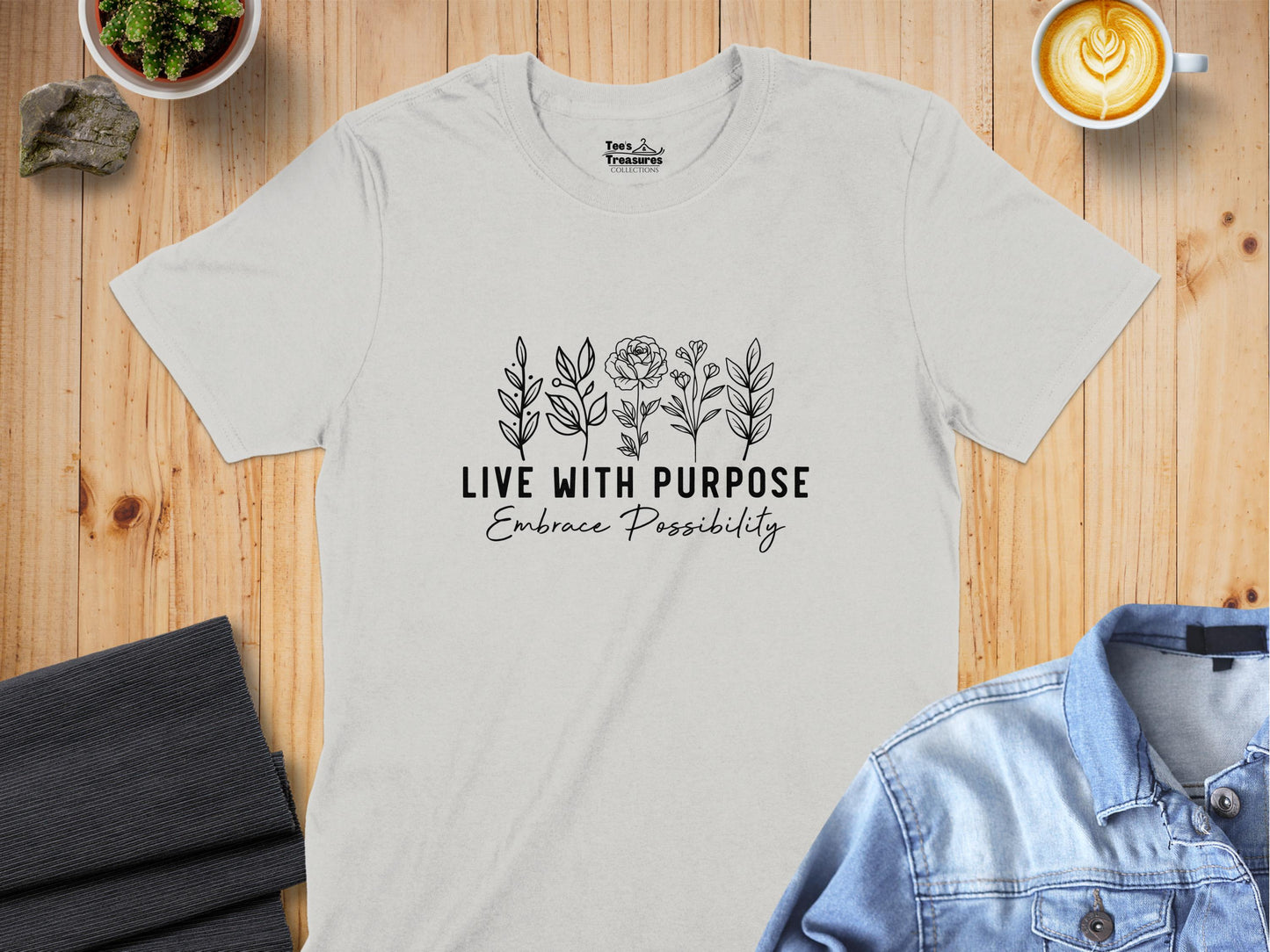 Live With Purpose Embrace Possibility T-Shirt product type