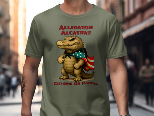Alligator Alcatraz Citizens on Patrol T shirt product