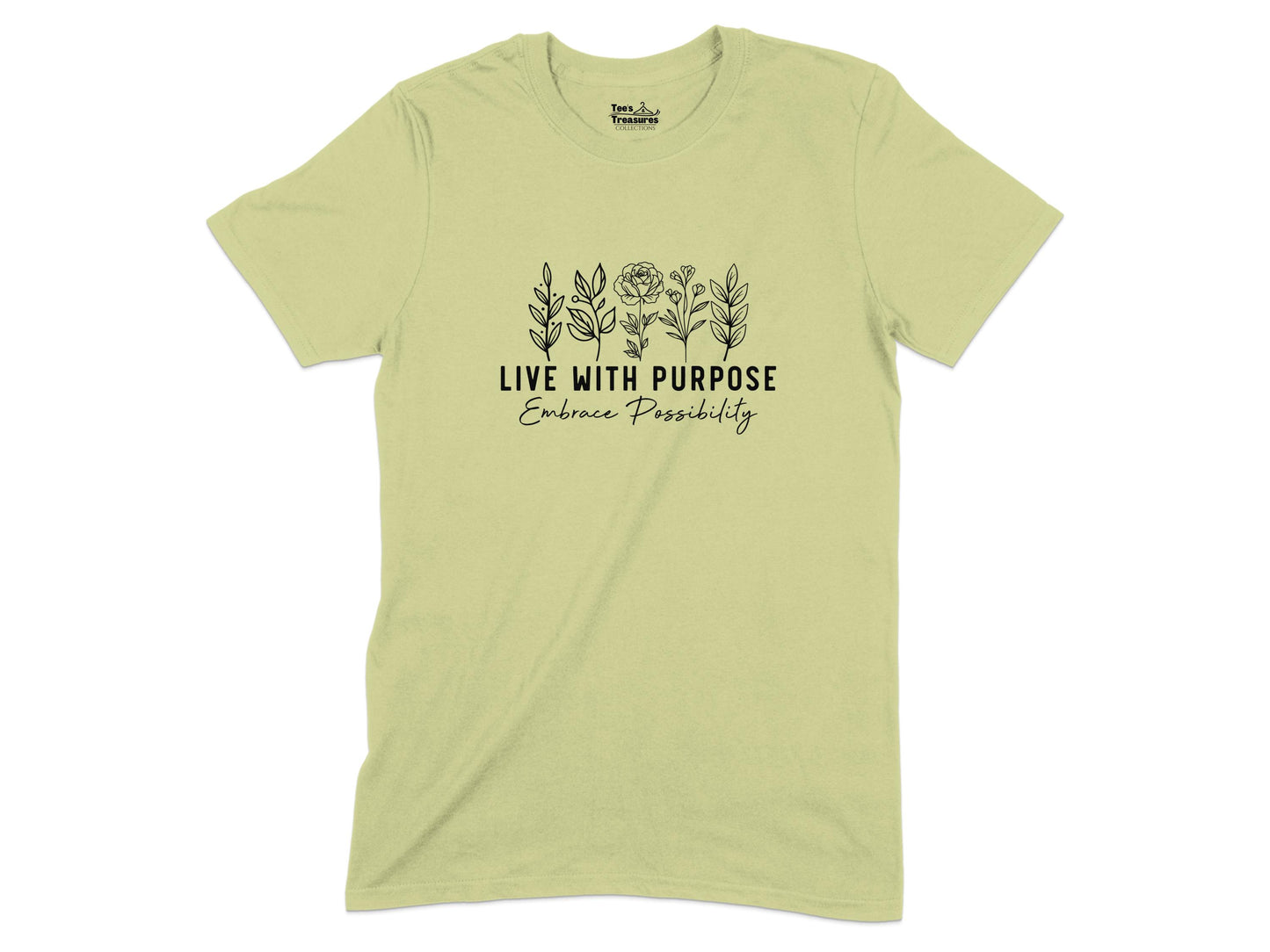 Live With Purpose Embrace Possibility T-Shirt product