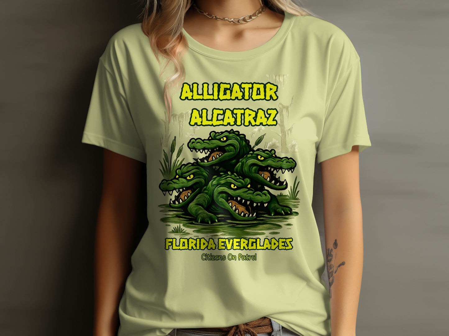 Alligator Alcatraz Florida Everglades T-shirt product