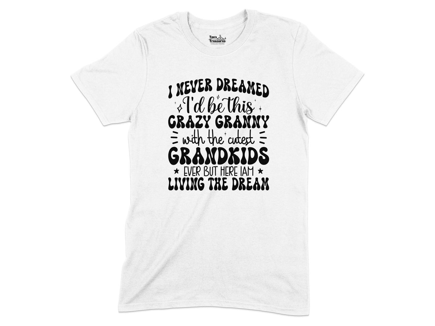 Crazy Granny Living the Dream Grandkids T-Shirt product type