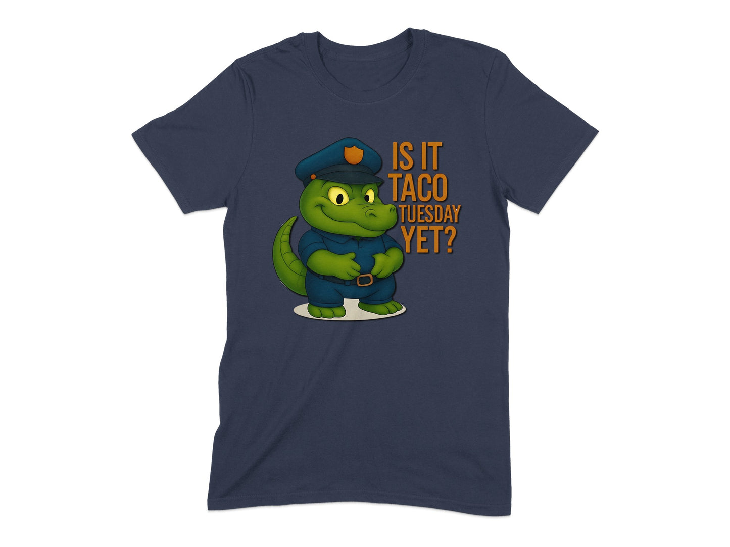 Is It Taco Tuesday Yet Officer Alligator T-Shirt