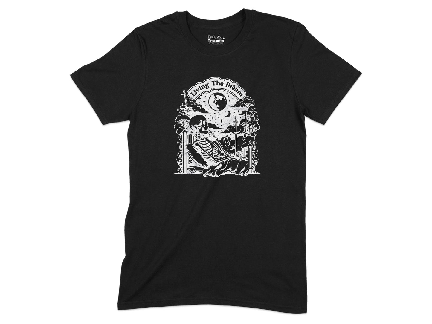 Embrace The Unseen Black Graphic Tee product