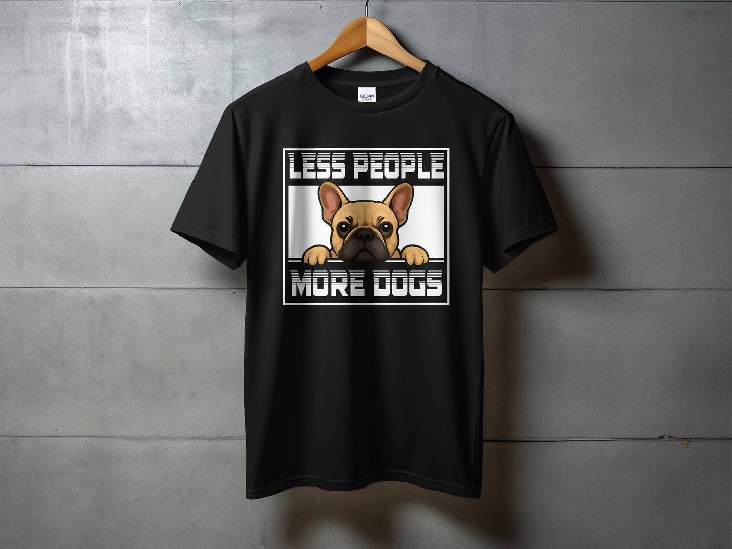 Less People More Dogs Graphic T-Shirt product