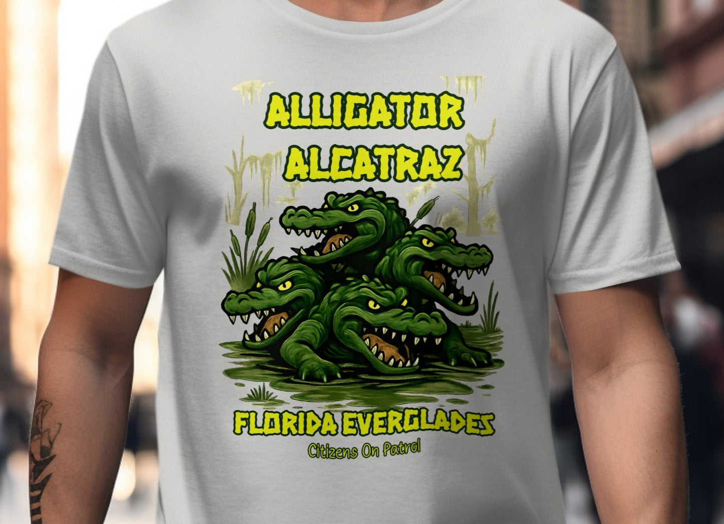 Alligator Alcatraz Florida Everglades T-Shirt product