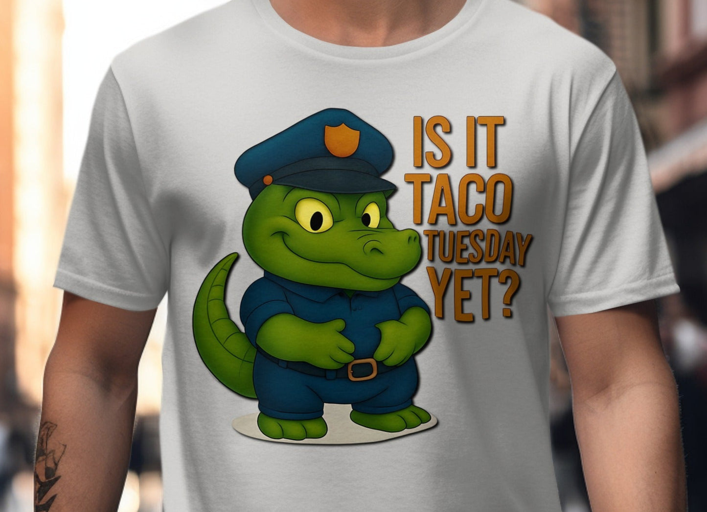 Is It Taco Tuesday Yet Alligator T-shirt product type