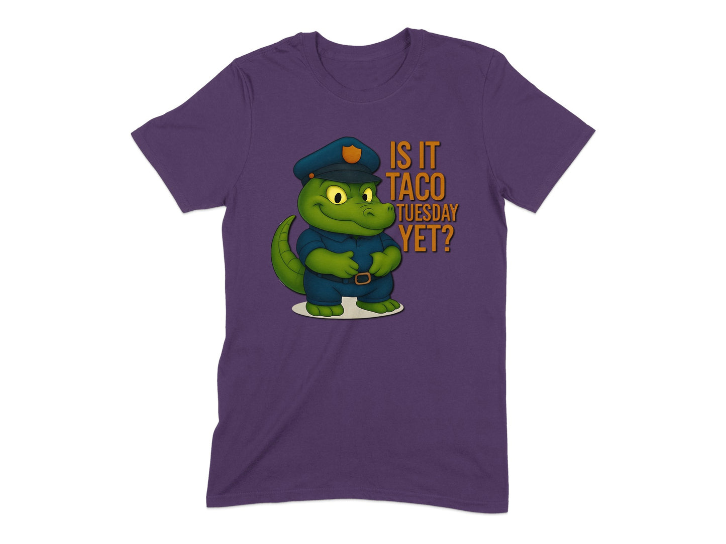 Is It Taco Tuesday Yet Fun Alligator Graphic Shirt product