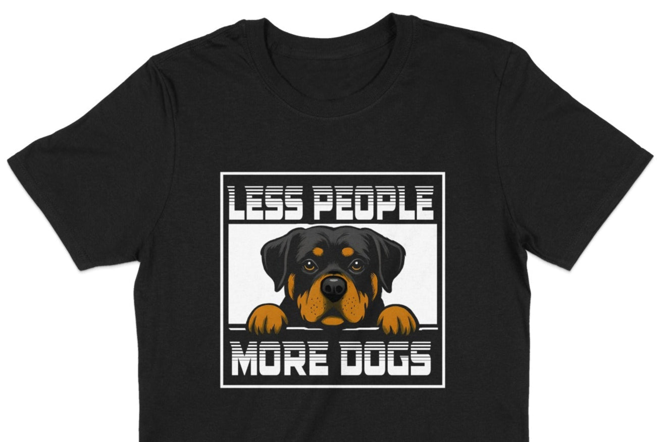 Less People More Dogs Graphic T-Shirt product