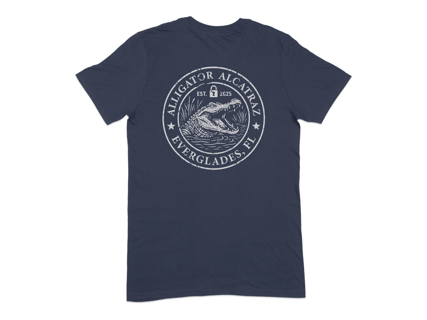 Alligator Alcatraz Everglades FL EST 1825 T-shirt product