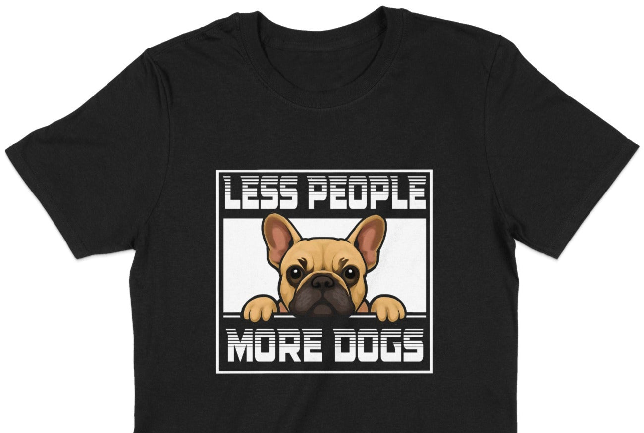 Less People More Dogs Graphic T-Shirt product type