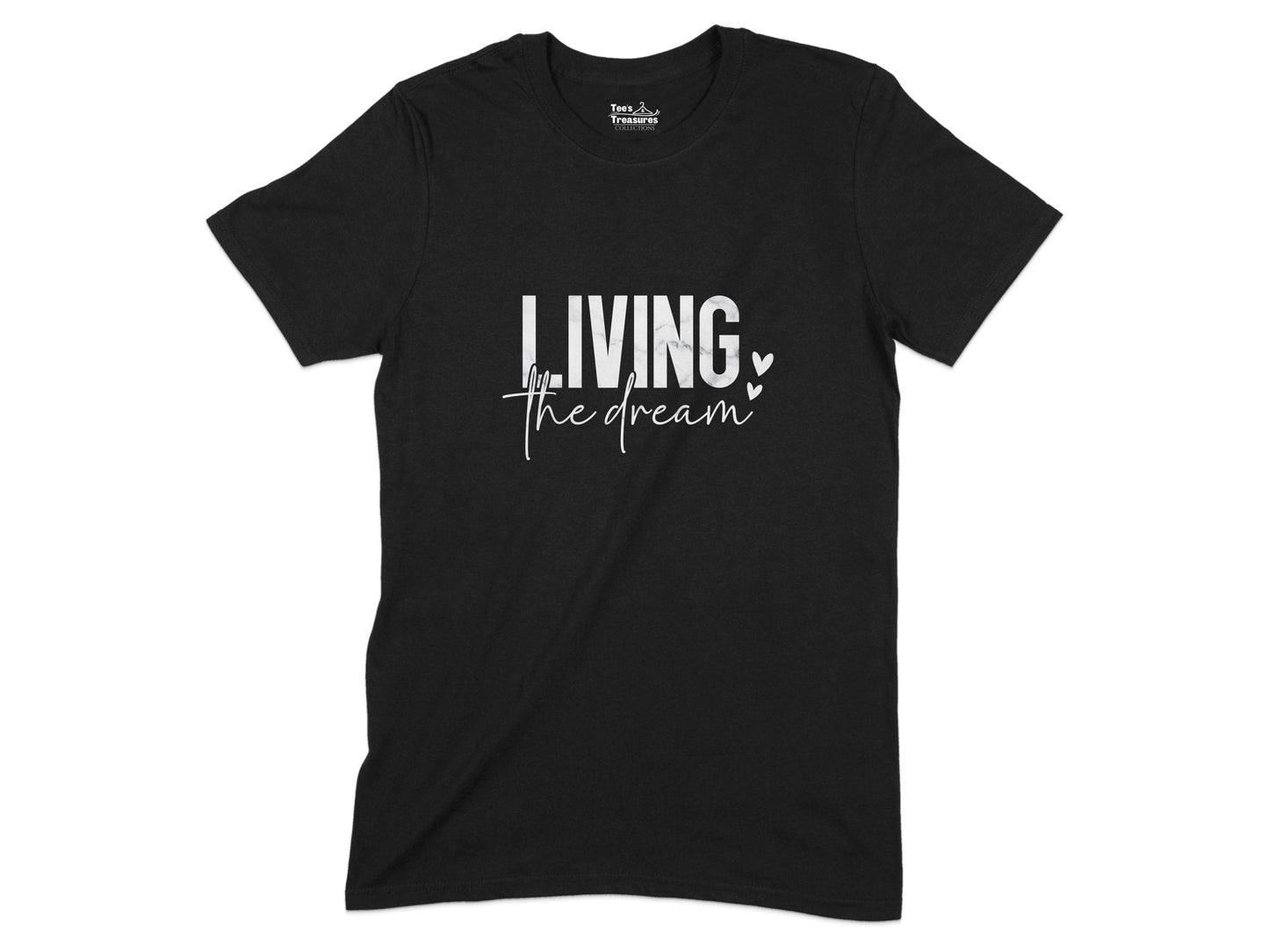 Living The Dream Graphic Tee Stylish Unisex Shirt product