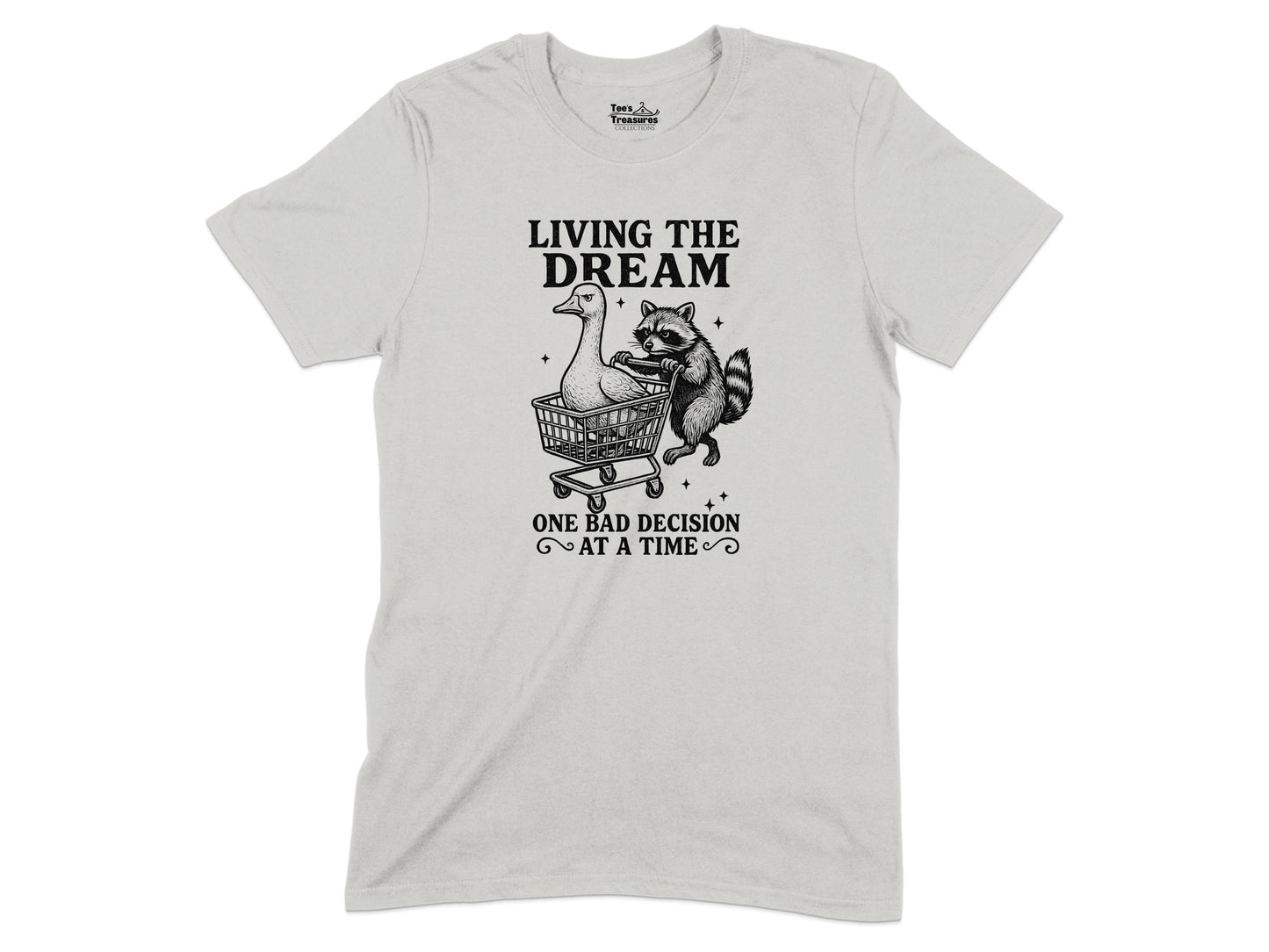 Living The Dream One Bad Decision Graphic T-shirt