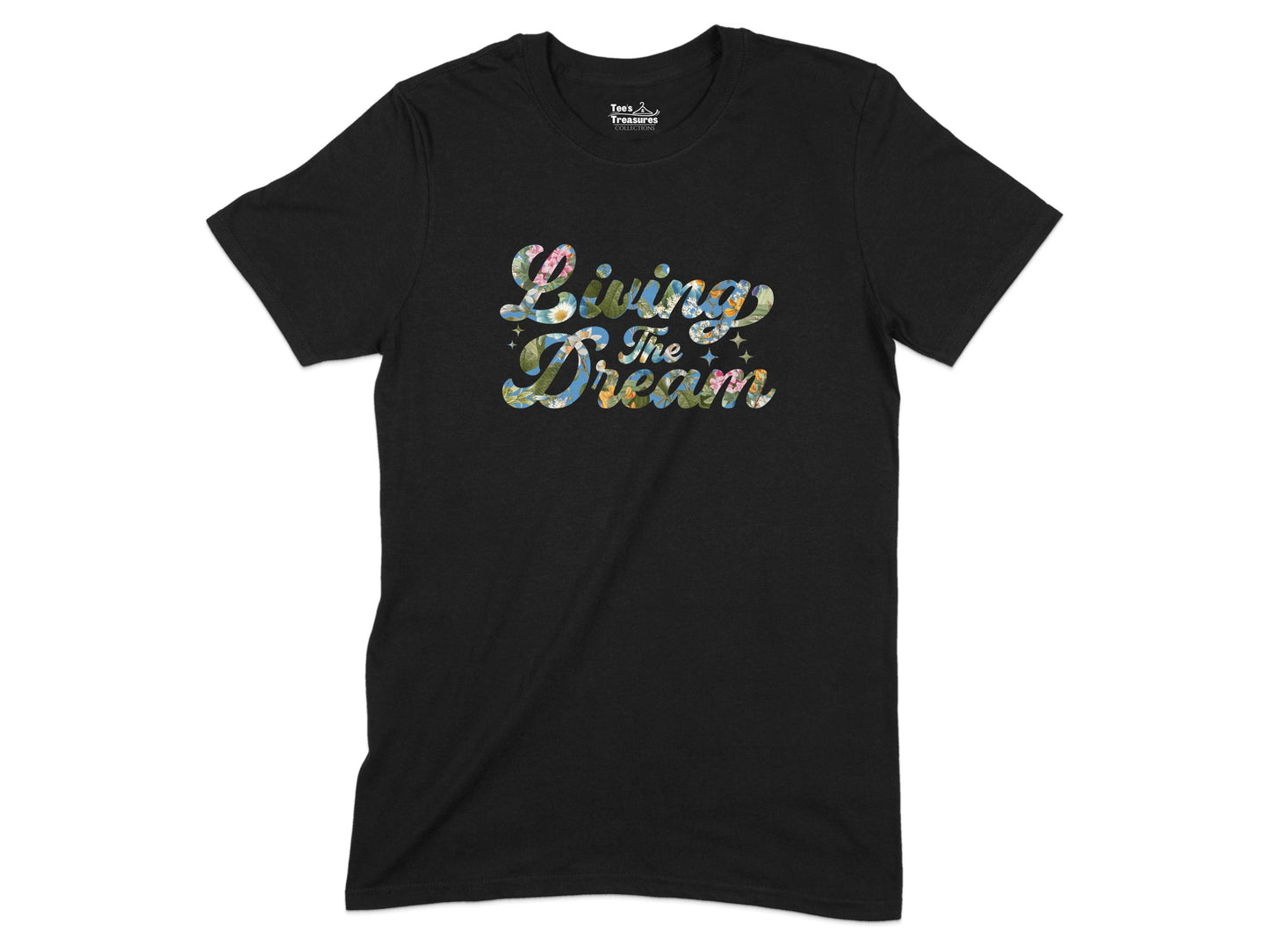 Living the Dream Graphic Tee Shirt product type
