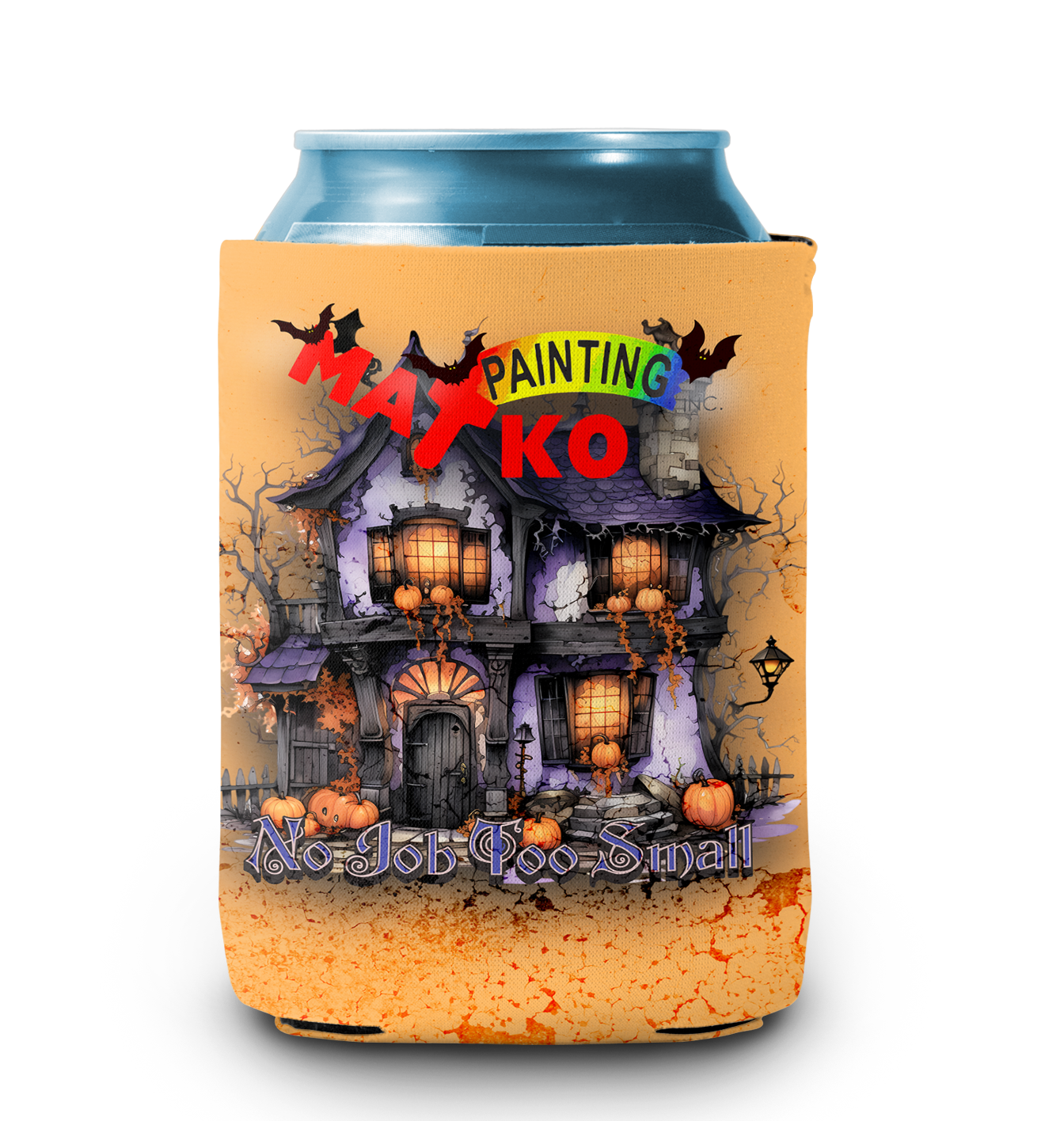 Custom Can Koozies packs 5, 10, 25, 50, 75, 100 packs to choose from