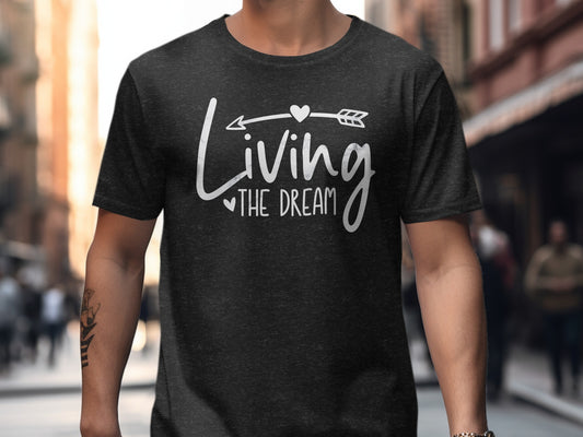 Living the Dream Graphic Print T-Shirt product