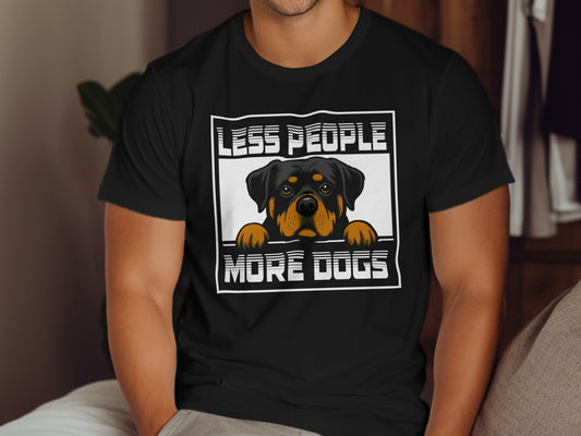 Less People More Dogs Graphic T-Shirt product