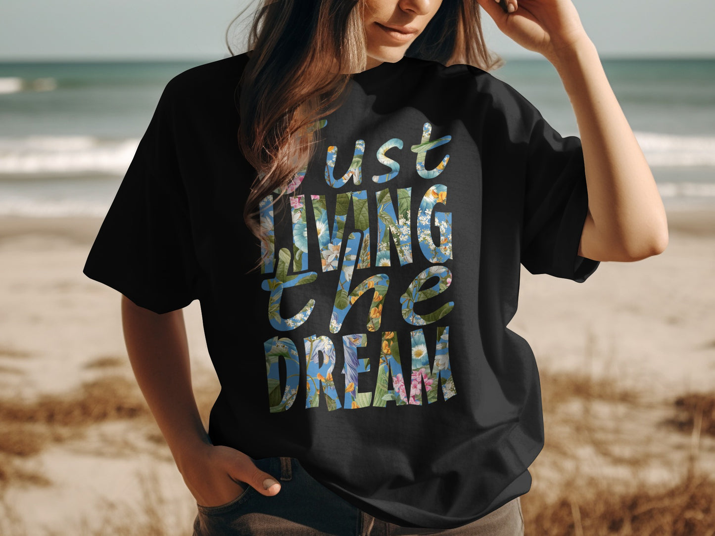 Just Living The Dream Graphic T-Shirt product type