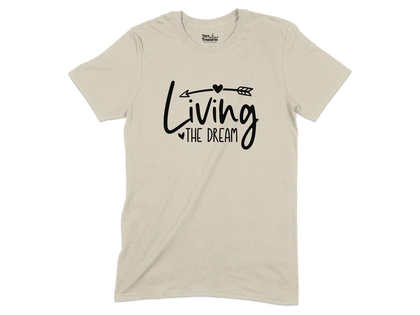 Living The Dream Graphic Printed T-Shirt product type