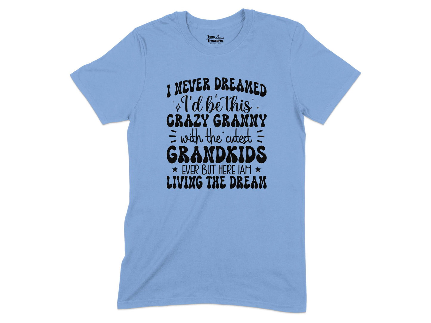Cute Crazy Granny with Adorable Grandkids Living the Dream product type