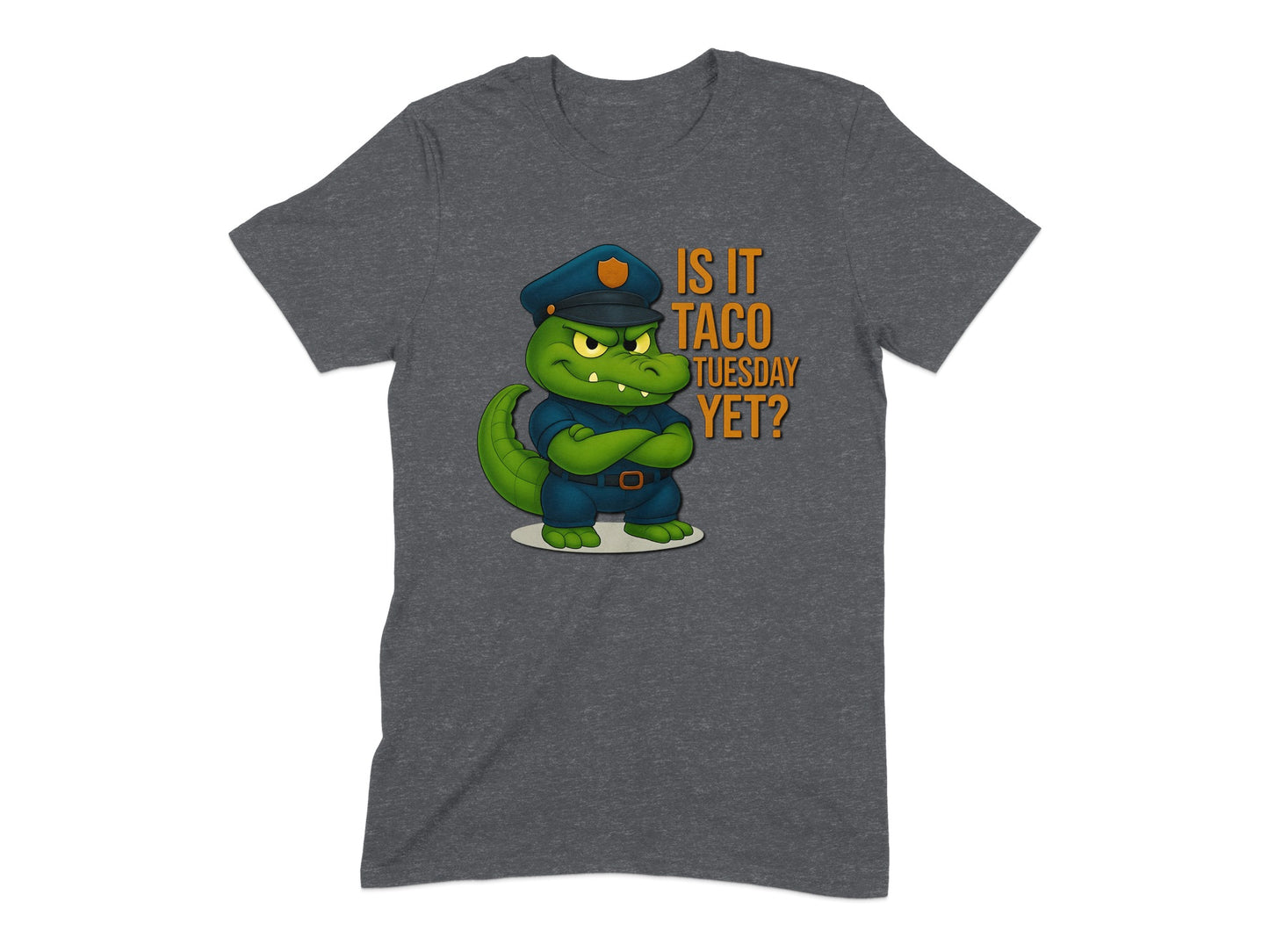 Is It Taco Tuesday Yet Police Dinosaur Shirt Product