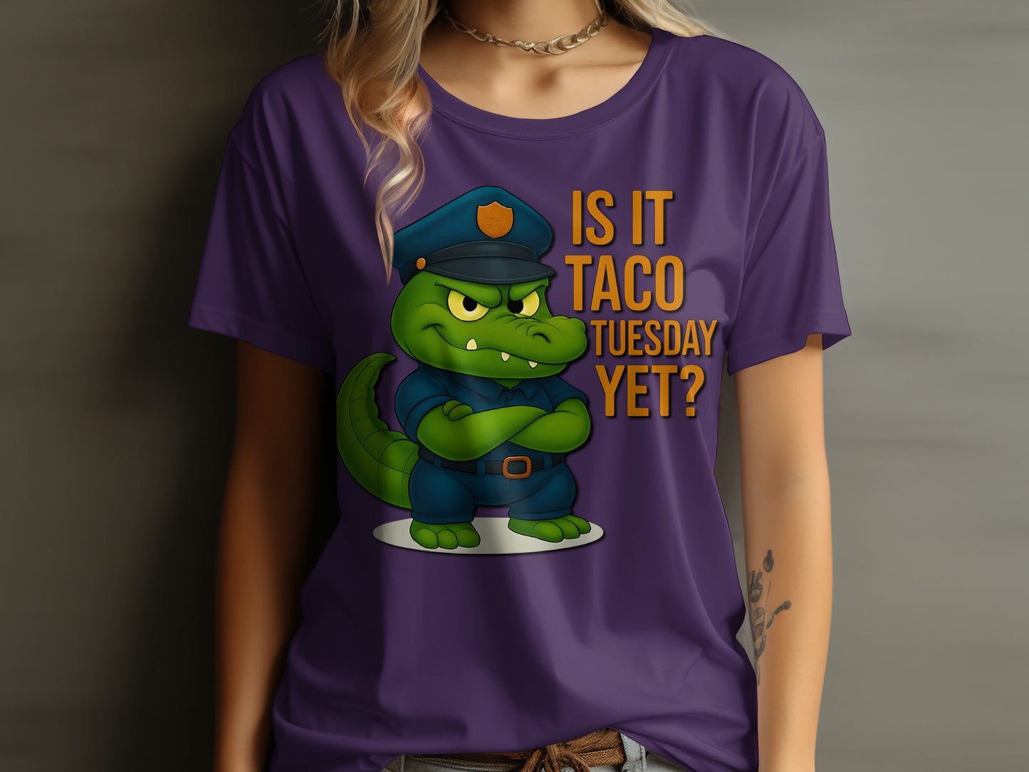 Is It Taco Tuesday Yet Alligator T-Shirt product