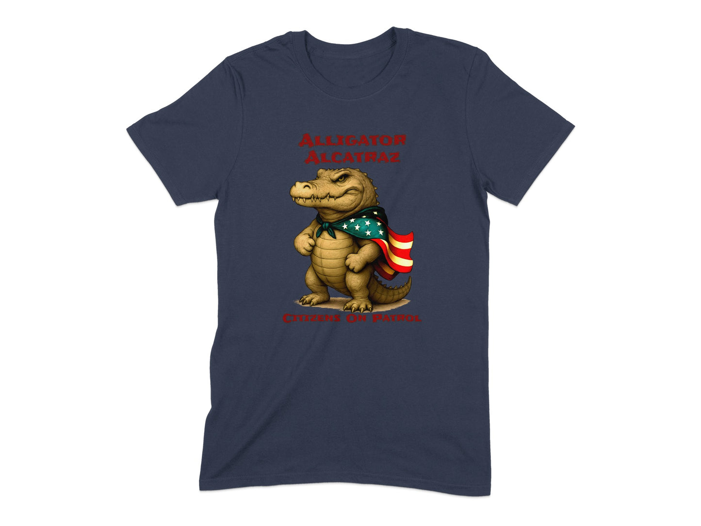 Alligator Alcatraz Citizen On Patrol Graphic T-shirt product