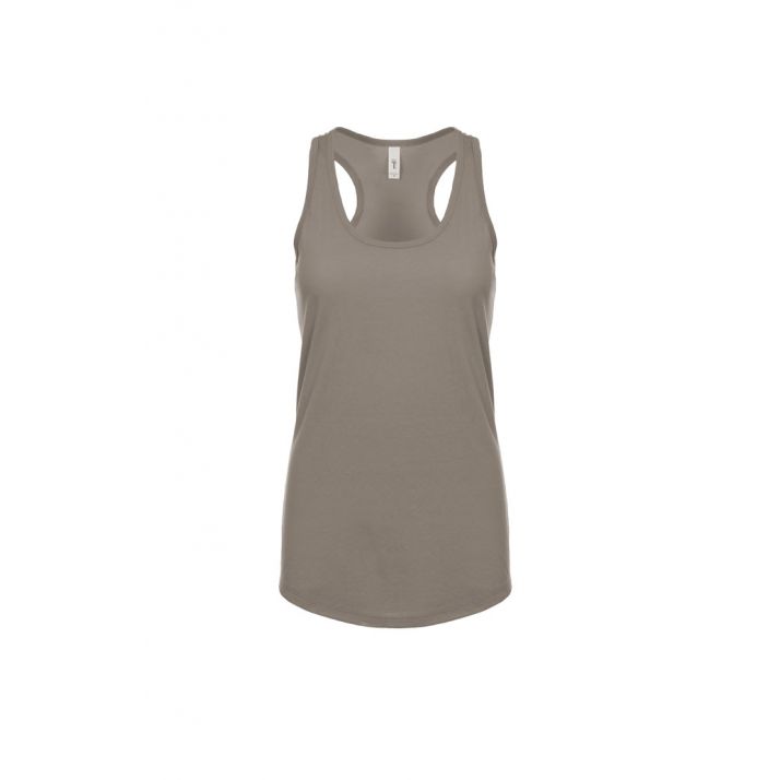 Ladies' Ideal Racerback Tank N1533 WARM GREY