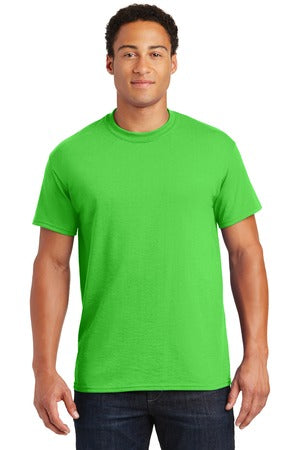 DryBlend® 50 Cotton/50 Poly Unisex T-Shirt. ELECTRIC GREEN 8000