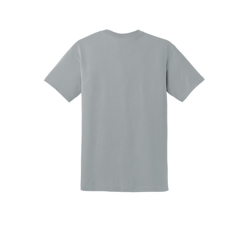 DryBlend® 50 Cotton/50 Poly Unisex T-Shirt. GRAVEL 8000