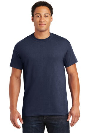 DryBlend® 50 Cotton/50 Poly Unisex T-Shirt. NAVY 8000