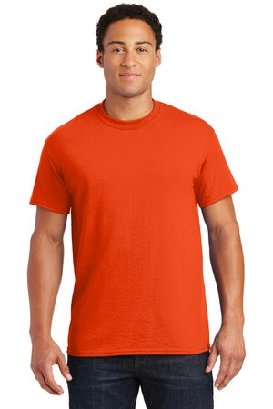 DryBlend® 50 Cotton/50 Poly Unisex T-Shirt. ORANGE 8000