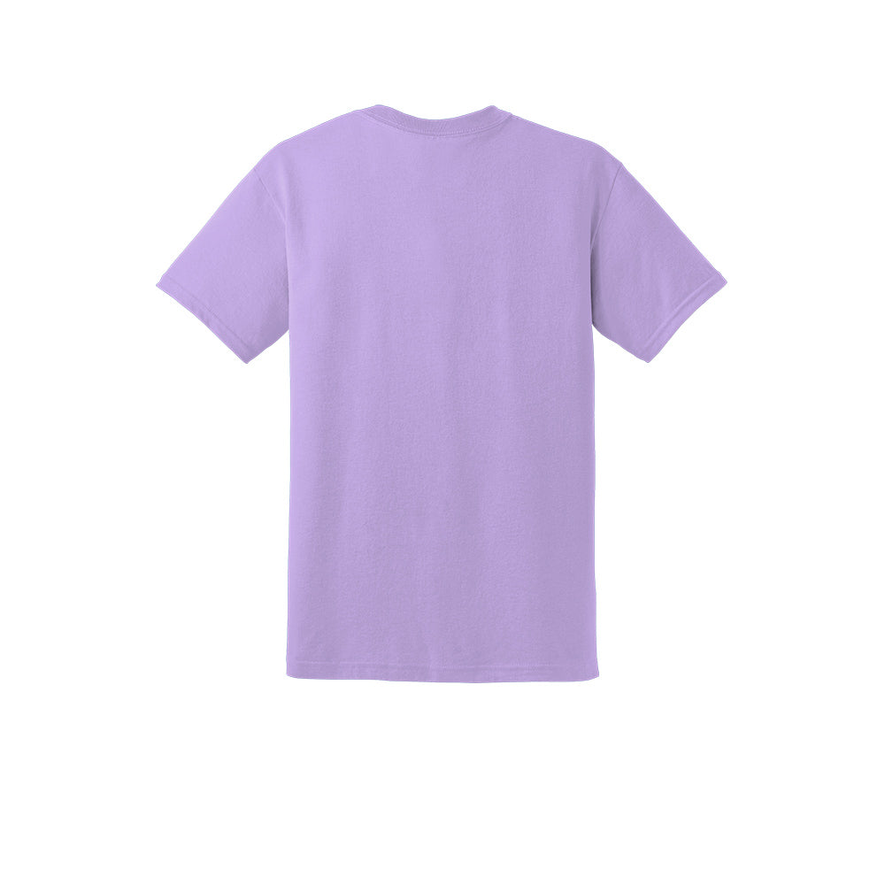 DryBlend® 50 Cotton/50 Poly Unisex T-Shirt. ORCHID 8000
