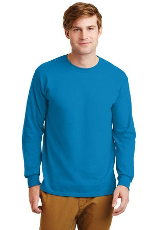 100% US Cotton Long Sleeve T-Shirt. SAPPHIRE G2400