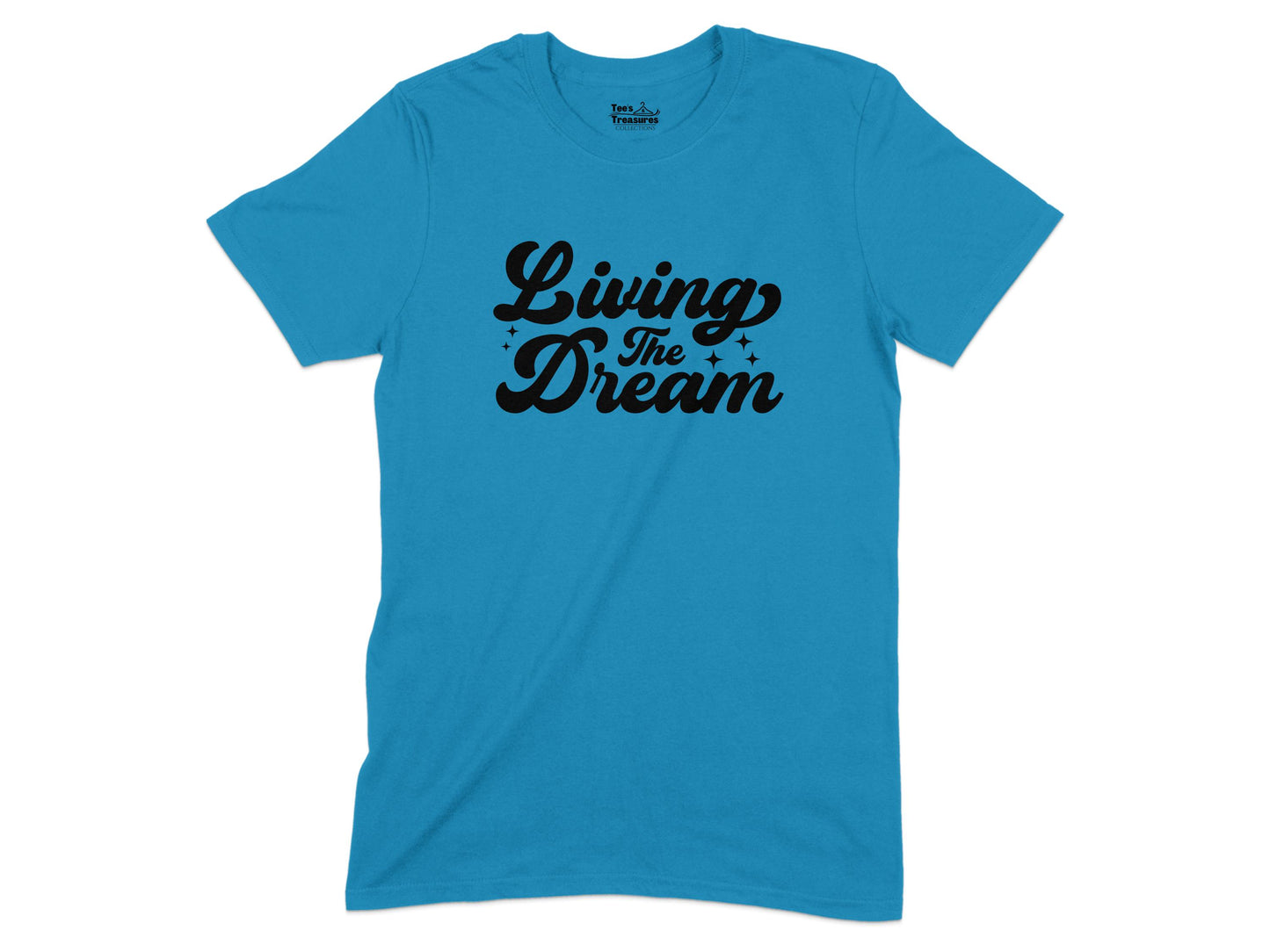 Living The Dream Stylish Graphic T-Shirt product type