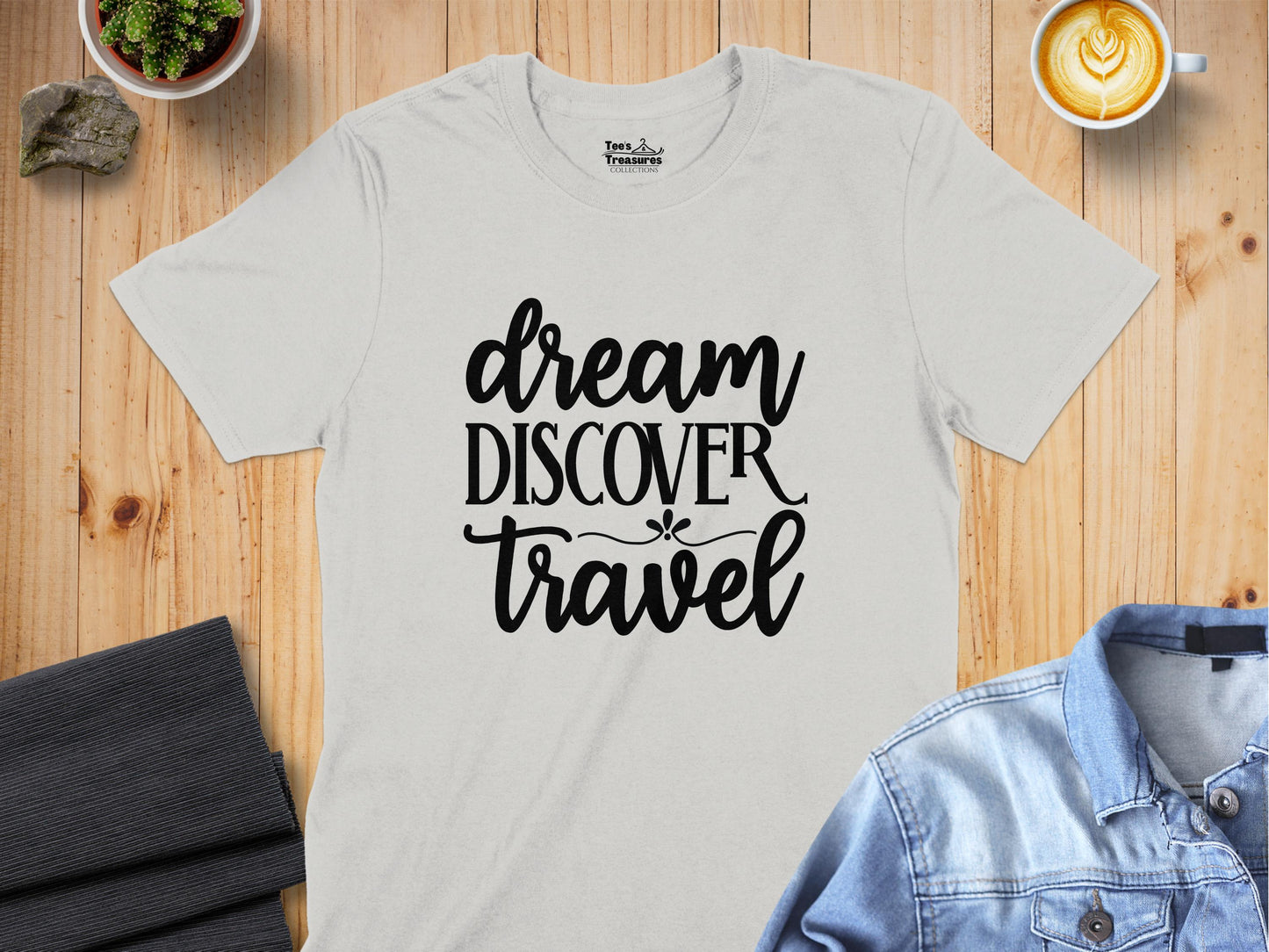 Dream Discover Travel Tee shirt product type